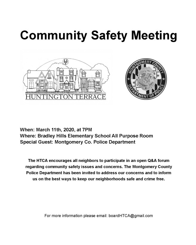 community safety meeting